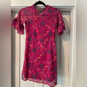 Very cute! Wonder Nation pink bohemian print dress